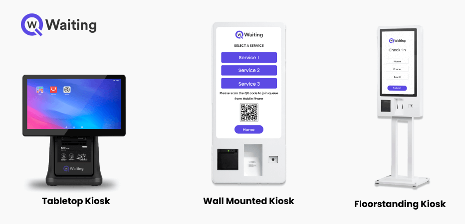 qwaiting's self-service kiosks