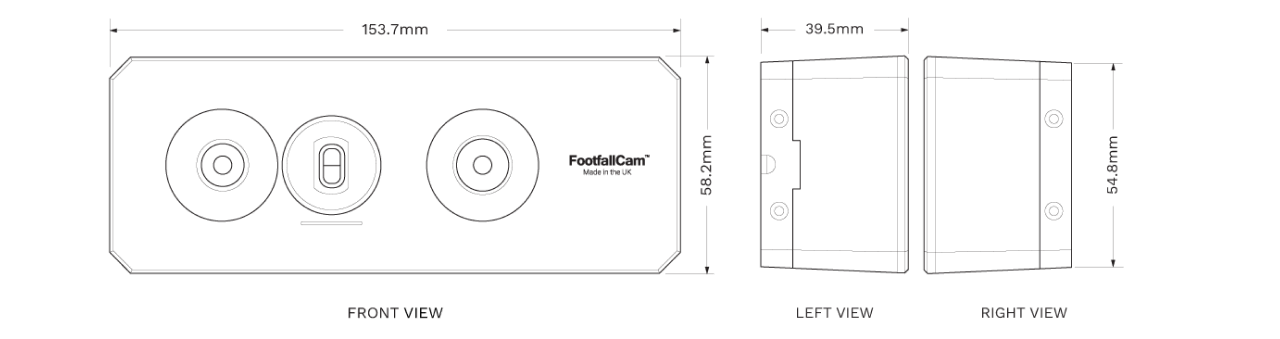 FootfallCam 3D Pro2 Product Specifications